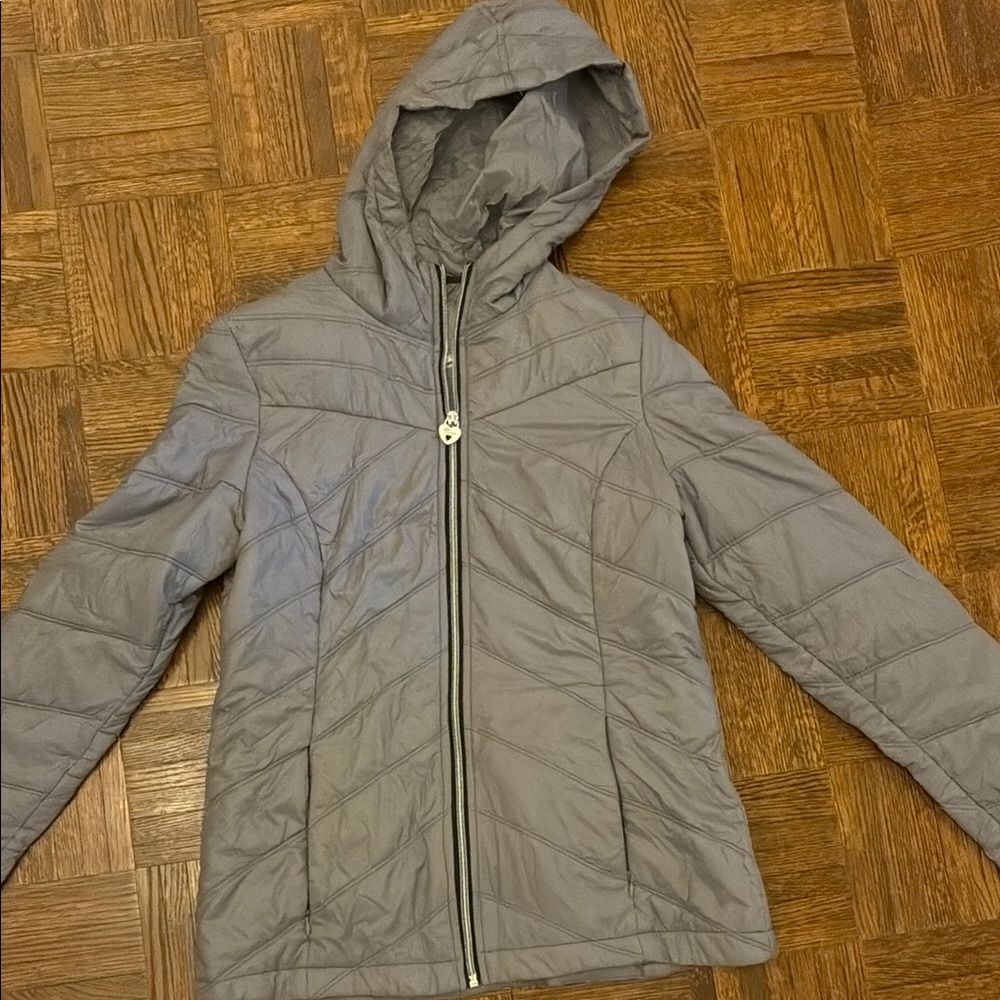 Guess Charcoal Quilted Jacket